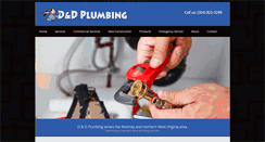 Desktop Screenshot of danddplumbingllc.com